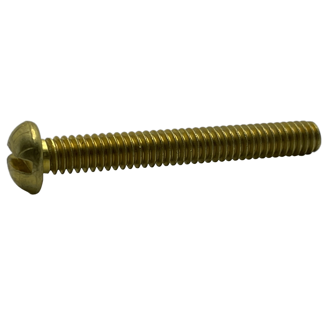 2-56 X 1/8 ROUND HD MACHINE SCREW BRASS